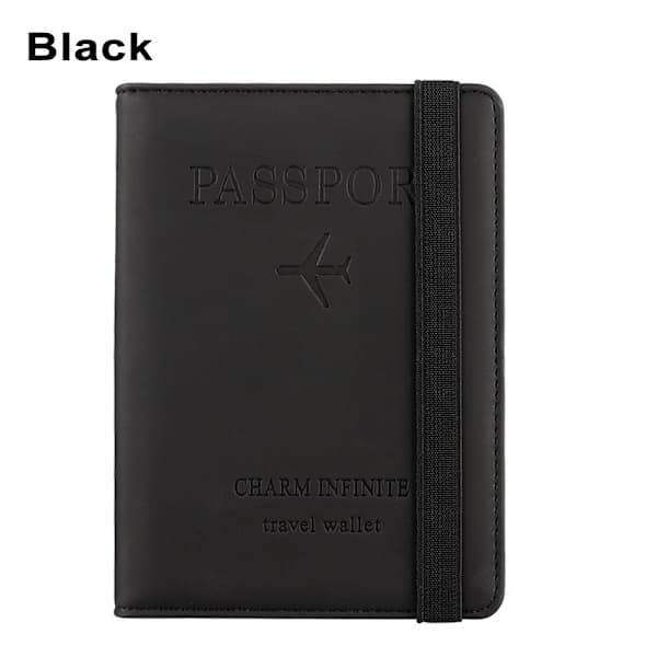 Pasposeholder Pasposekortsholder SORT - spotudsalg sort black