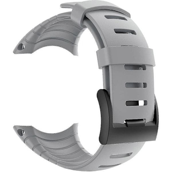 Suunto Core Rem, Erstatningsklokkereim i Gummi For Suunto Core Ss014993000. F1201 grey