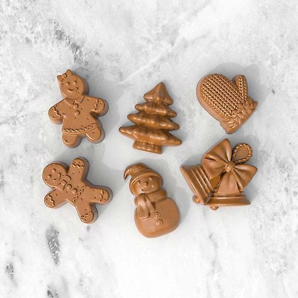 Julechokoladeform Peberkagemand Ur Snemand