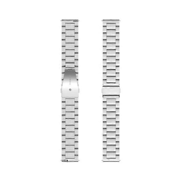 Urrem 22 mm Huawei Watch GT/Magic/TicWatch Pro rustfrit stål Sølv
