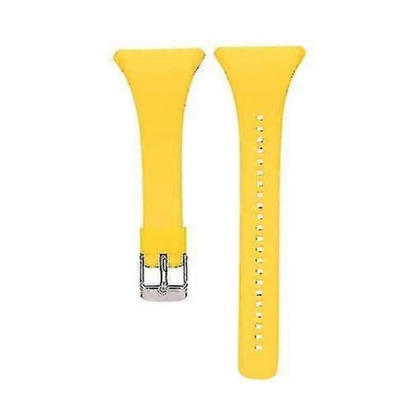 Polar FT4/FT7 Premium Silikonarmband - Ersättningssportarmband, Slitstarkt och bekvämt armband Yellow