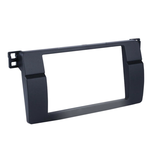 Til 3-Serie E46 1998-2005 2Din Audio Panel Modifikationspanel DVD Navigationspanel Ramme Bil Fasci