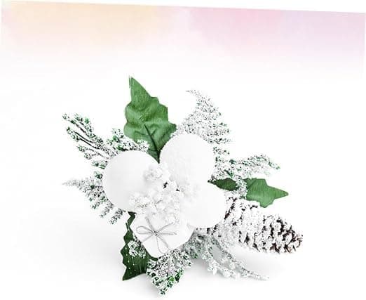 1 stk kunstige fyrregrene julepynt jul