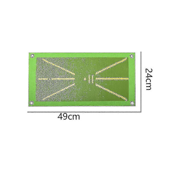 Golf träningsmatta för svingdetektering Batting Path Feedback Golf Practice Mats, Golf Training Aid Utrustning Premium Golf Impact Matta