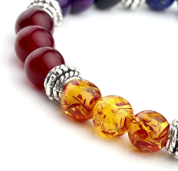 Krystall sjarmarmbånd Krystallperle elastisk armbånd for menn og kvinner