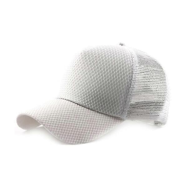 Unisex-lippis kesään White