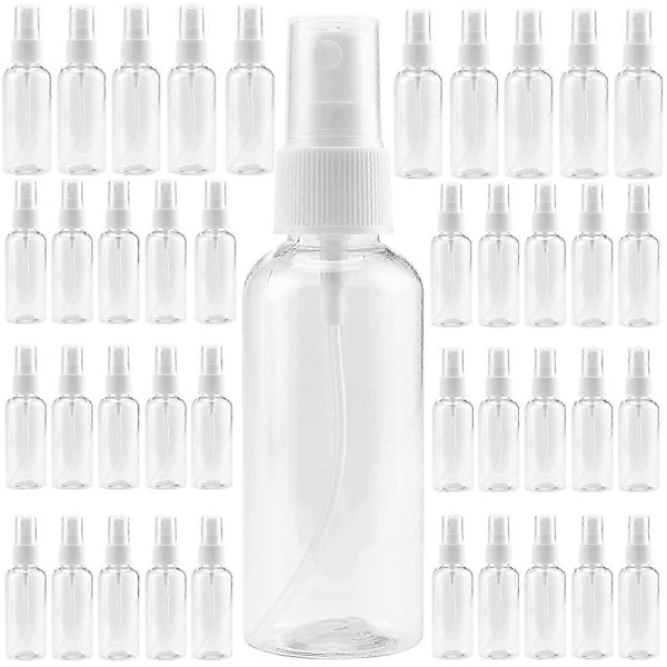 40-pack 100 ml klara sprayflaskor, sprayflaska i plast