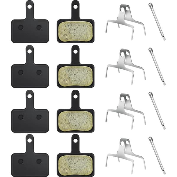 Set med 4 B01S cykelbromsbelägg, bromsskivor, högpresterande bromsbelägg för Deore, TRP, Tektro