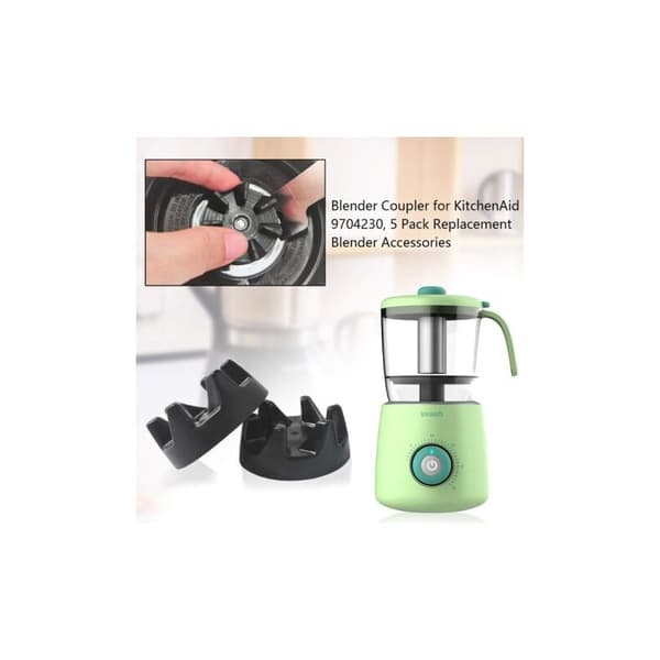 Gummikobling for mikser, 5 stk, med demonteringsverktøy for KitchenAid 9704230