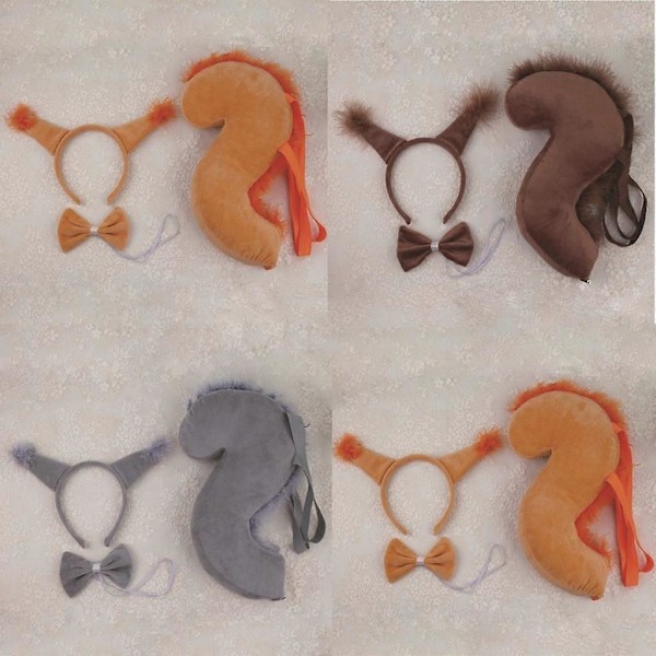 Oravan Puvut Lapsille ja Aikuisille Yellow belt ears and