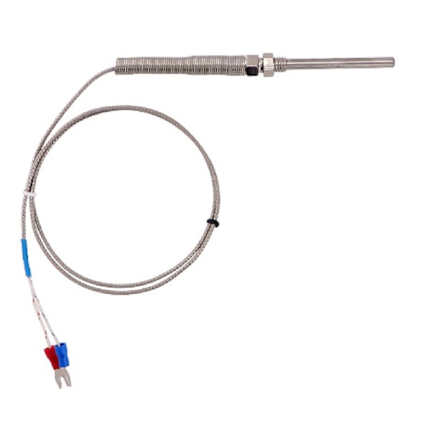 1/2/3/4/5m 50mm K-tyypin termoelementti lämpötila-anturi mittari M8 kierteellä Qinhai 1M