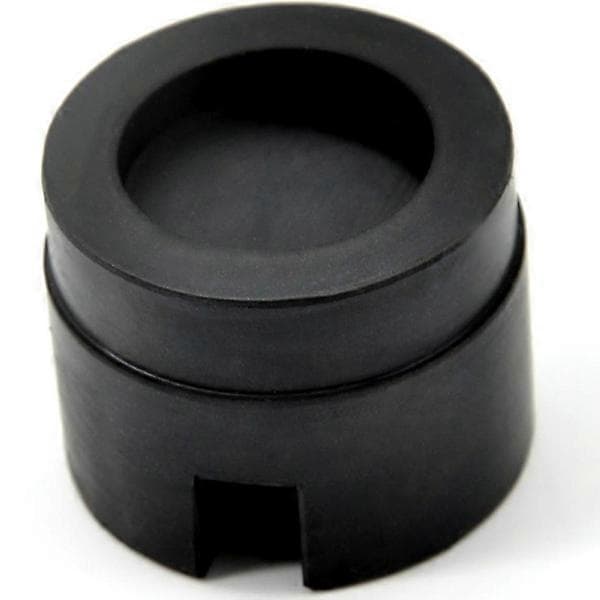 Bil Gummi Donkraft Pad Ramme Beskyttelse Adapter Donkraft Klemme Svejsning Sort