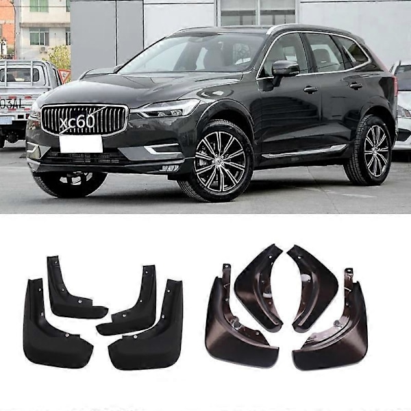 Främre Bakre Stänkskydd Blå För Volvo XC60 S90 18 2019 2020 2021 2022 Skärm Stänkskydd Lera Smutsskydd Tillbehör S906