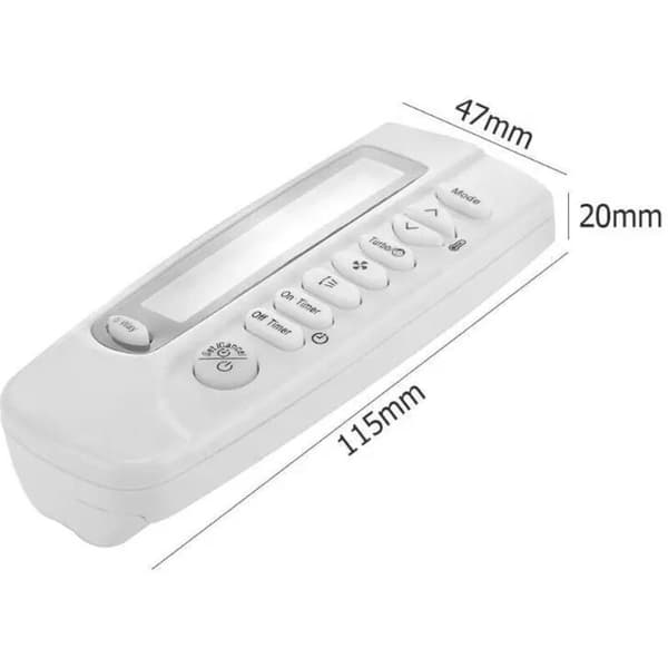 Fjernkontroll til klimaanlegg, erstatningsfjernkontroll for SAMSUNG ARC-410 ARH-401 ARH-403