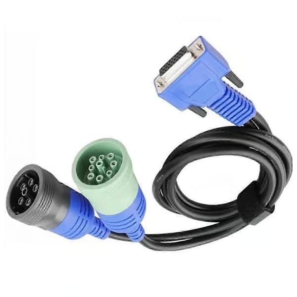 Lastbils Y-typ kabel PN 493148 6-pin + 9-pin Deutsch-adapter för Nexiq USB Link lastbilsdiagnostikverktyg