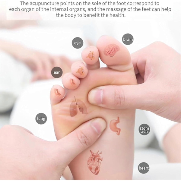 Fodmassage til fødder med neuropati, helkropsmassage til neuropati, 8 tilstande 19 niveauer Fodmassage til neuropati Tw - ya