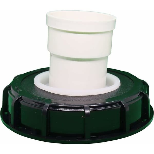 Vaskbart nylon IBC lågfilter DN75 165mm 75µm net. Kompatibel med 1000L regnvandstanke. Holdbart net.