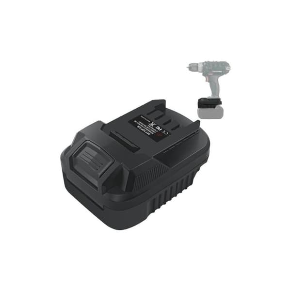 Batteriadapter til Milwaukee 18V M18 batterier til Parkside elværktøj, batteriadapter til Dewalt 20V batterier til Parkside værktøj