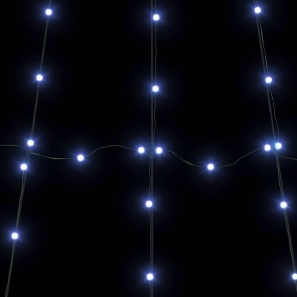 LED-joulukuusi maapiikeillä, 168 LED-valoa, sininen, 306 cm, metalli