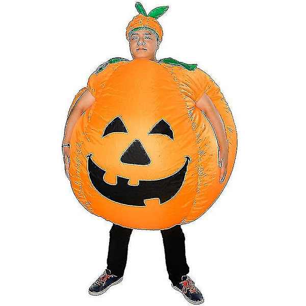 Halloween Cosplay Græskar Oppustelig Kostume Voksne Halloween Party Sceneoptræden Fra