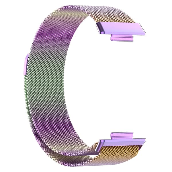 Til Huawei Watch Fit 2 rustfrit stål urrem Colorful