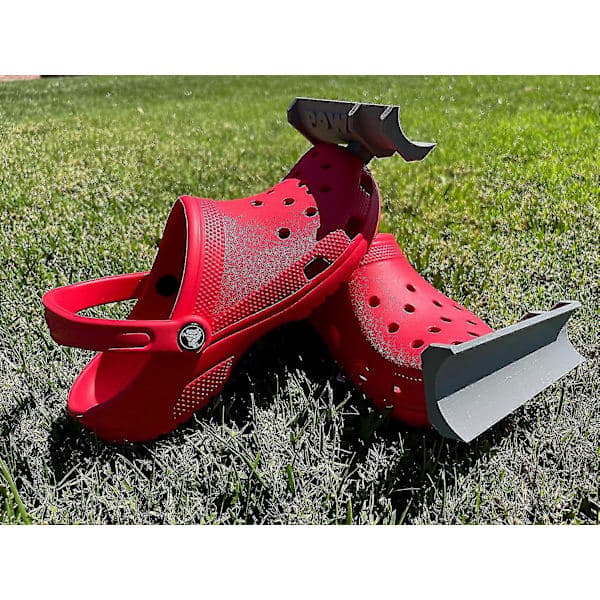 Sneplov Charm Tilbehør til Croc Sko, Et Par Sneplov Croc Tilbehør Frontblad Gul