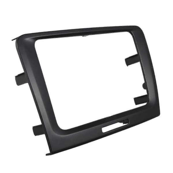 Sort 220 *130 * 210mm 2 Din Bil Dvd Radio Eftermontering Instrumentbræt Panelramme Til 2009 2010 2011 2012-2014 Skoda Superb