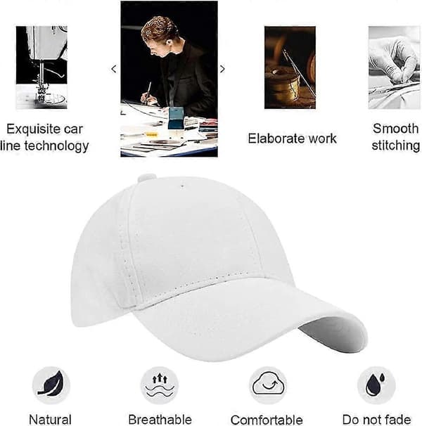 Basebollkeps Herr Dam Sportkeps 6-panel Unisex Basebollkeps Utomhus Retro Hatt