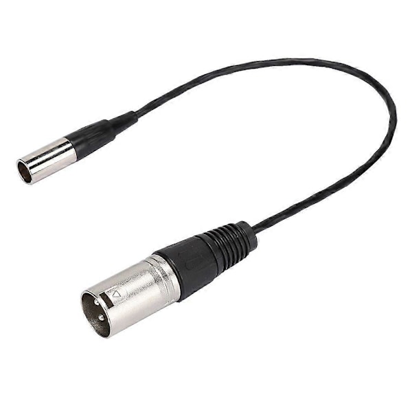 Mini XLR 3PIN uros - Canon-audiokaapeli kameramikrofoniliitännän siirtoon