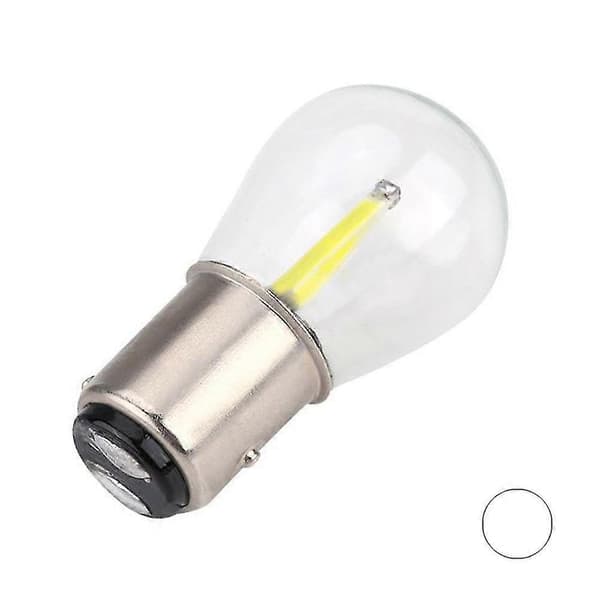 BAY15D 1157 12V LED Bil Brems Reversering Blinklys Super Lys Pære White