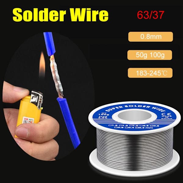 tin wire solder wire 0.8MM100G 100G 0.8mm - varastossa 0.8mm100g 0.8mm100g