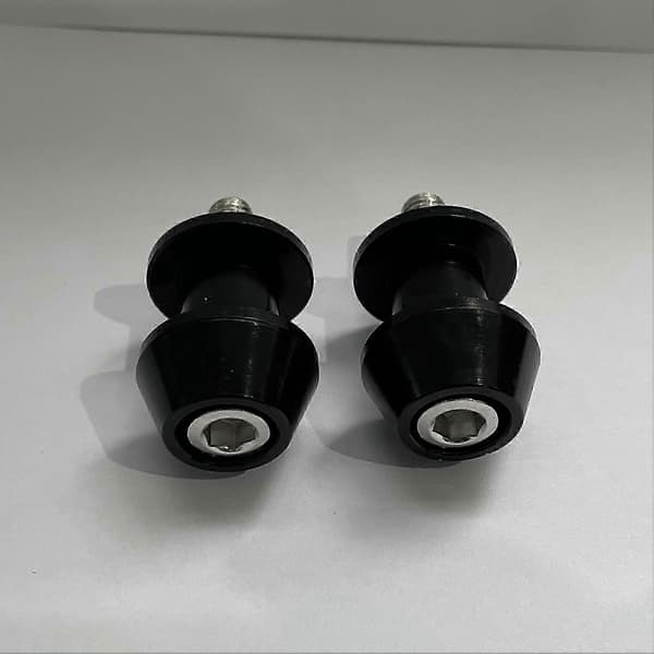 2st Universal M8 Aluminiumlegering Motorcykel Svingarmsspole Paddockställ Bobbins