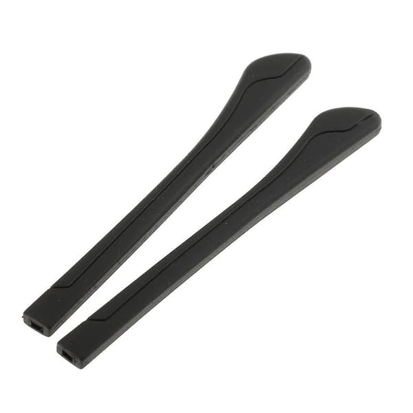 10 stk. brille stangender øre sokker rør udskiftning reparation blå Black 2 65mm