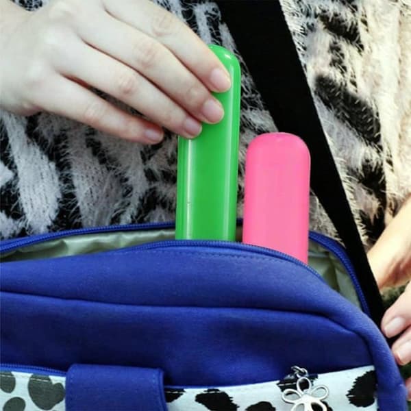 Tandbørsteetui - 2 Stykker - Gennemsigtig Plastik - Støvbeskyttelse - Rejse og Camping - Universal
