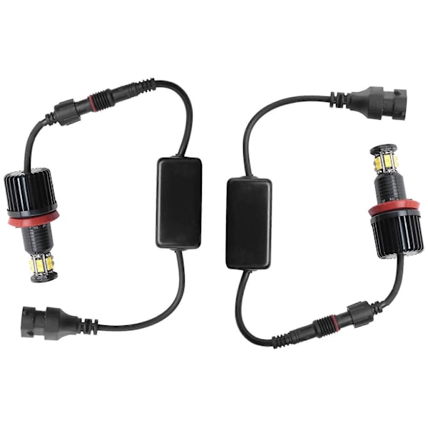 1 pari 120W 12LED Auto Angel Eye Marker Ajovalopolttimot E82 E90 E92 E60 E61 E63 E89 X6 H8