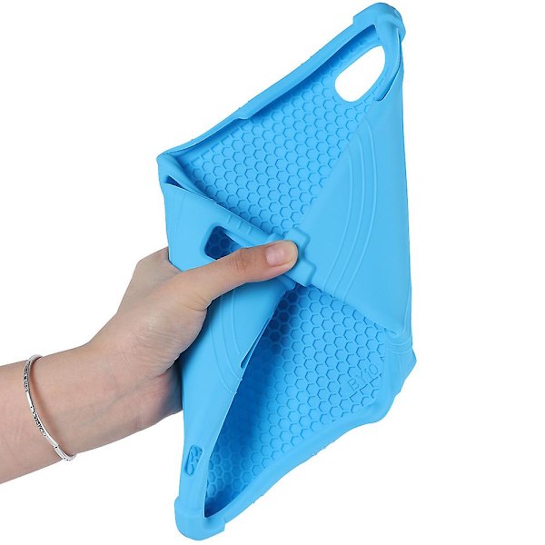 Tablet-fodral för Blackview Tab 12 Stöttåligt Silikon+PC Skyddsfodral med Ställ Multi color