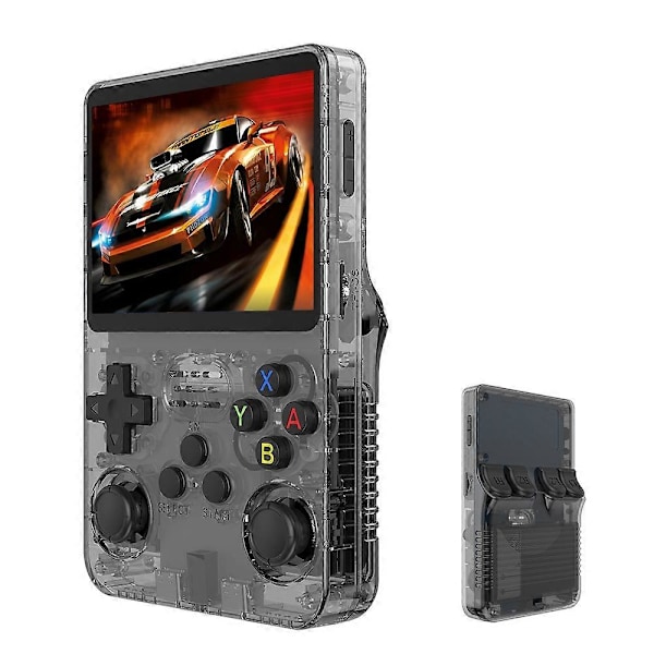 R36S Retro Handheld Spelkonsol, 64G Grey