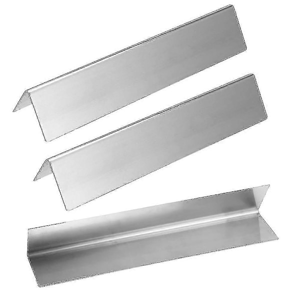 3 stk. Varmeplader til gasgrill, reservedele, passer til Weber Spirit og Genesis Silver-serien
