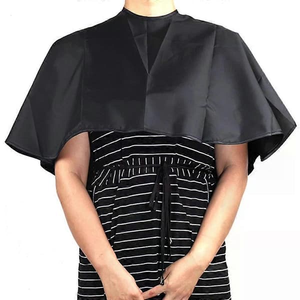 Salongkapper, Polyester Vanntett Profesjonell Frisørklippekappe for Menn, 90x70cm
