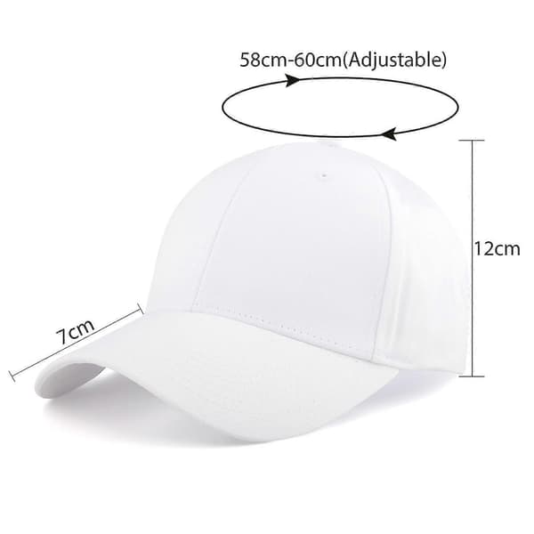 Baseballcaps Herre Dame Caps Justerbar Bomull Utendørs Løping Fritid Baseballcaps