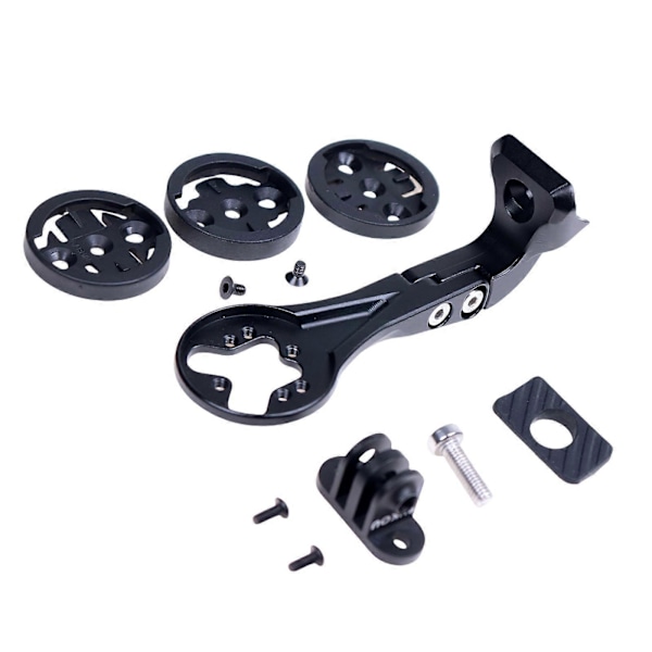 \"Højkvalitets ABS Trek Madone SLR7/9 Garmin Cykel GPS Mount - Sort, 95/105mm, 55g\" Long version-105mm