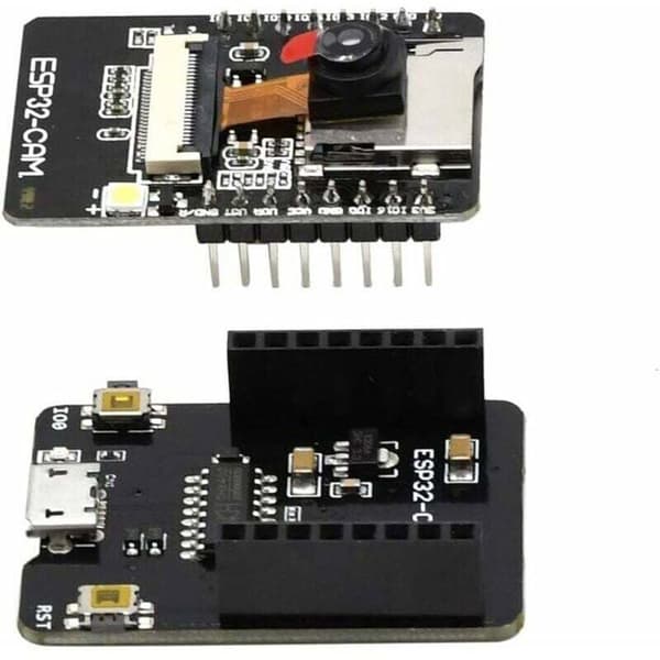 2 stk. ESP32-CAM-MB trådløse Bluetooth WiFi ESP32 Dual-Core udviklingskort med 2640 TF-kortmodul til kamera