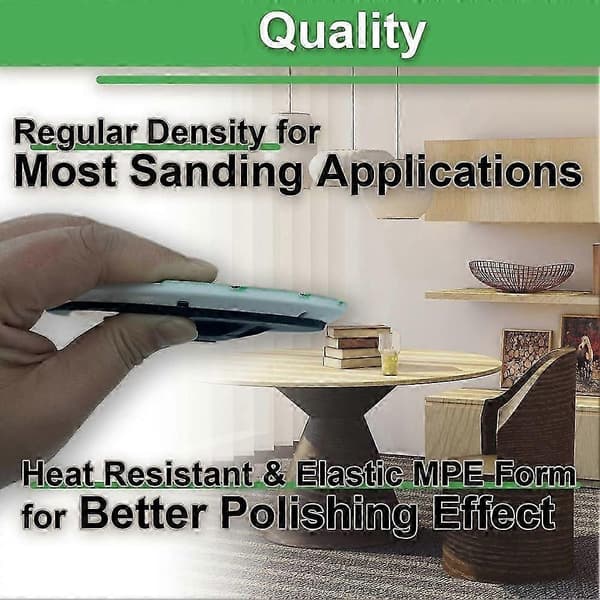 2-pak til Festool 202463 RO 150 FEQ 6\" Slibepude Slibeskiver Erstatning Sliber Bagplade