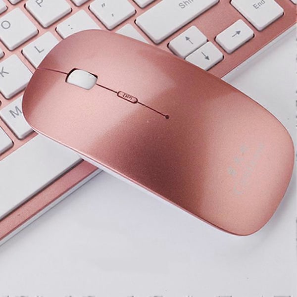 2.4 GHz:n erittäin ohut langaton näppäimistö- ja hiiriyhdistelmä USB-vastaanottimella PC Win -käyttöön