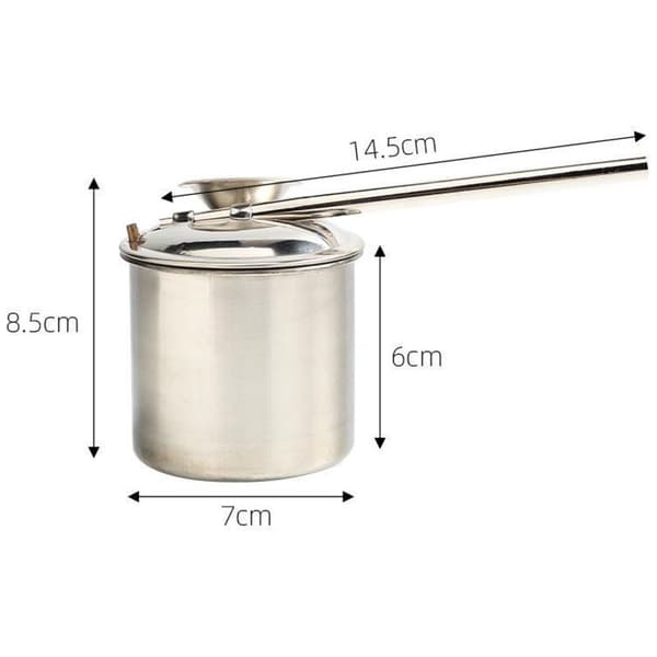Färgspruta, Keramikfärgspruta Atomizer Keramikglasyrkanna Blåsta krukor Keramisk färgspruta Rostfritt stål Lerverktyg, 200ml