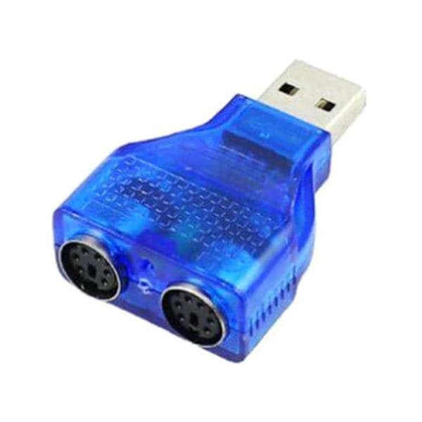 USB Hann til PS2 Hunn Konverter Adapter for PC Tastatur, Mus, Musekabel
