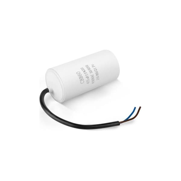 CBB60 40uF 450V 2-leder 100mm kondensator til start af elmotor, kompressor og vandpumpe