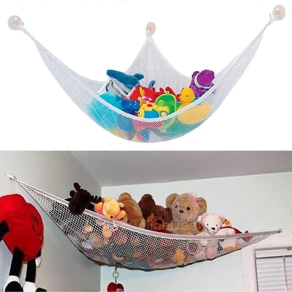 Stor Leksak Hängmatta Hängande Förvaringsnät Fylld Teddy Docka Organizer