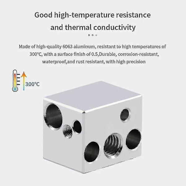 Professionelt Hotend Kit Til Neptune 4/4pro 3D Printer Bimetalisk Rør Varmeblok Set A