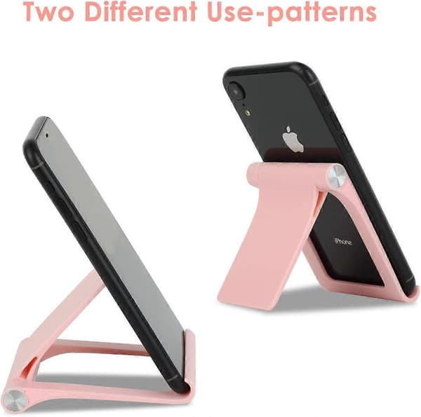 Telefonstativhållare - Multi-vinkel Justerbart Telefon Skrivbordsstativ Tabletthållare Pink
